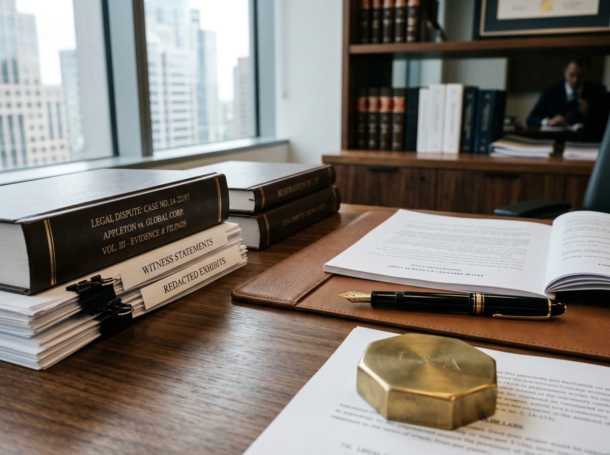 Garnex Legal structured case files, dispute evidence dossier, and contract documentation